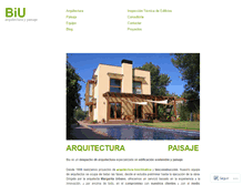 Tablet Screenshot of biuarquitectura.com